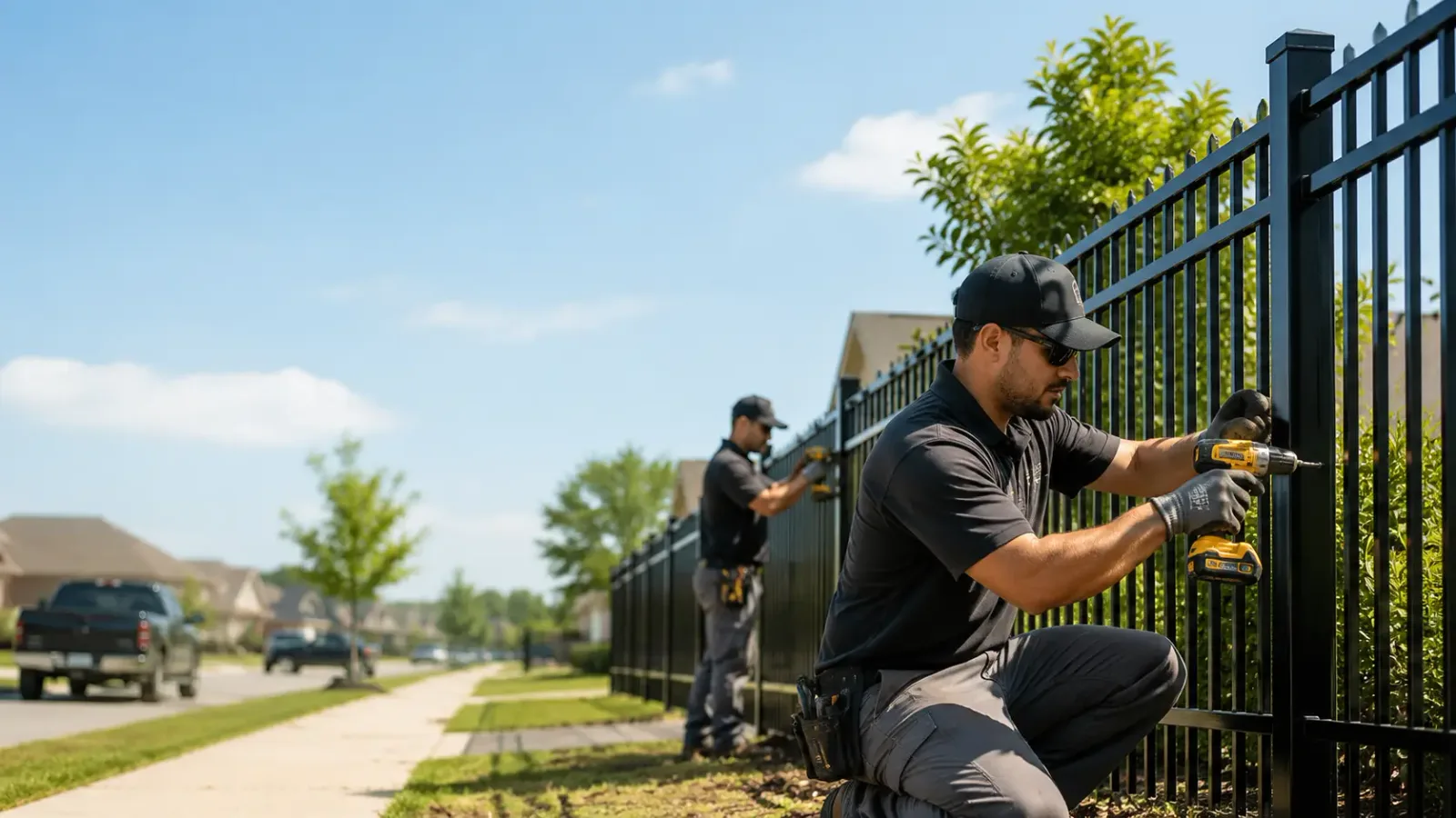 Metal Fence Installation in Marble, PA